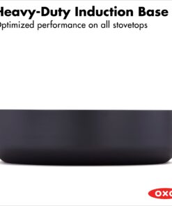 OXO Professional Hard Anodized PFAS-Free Nonstick, 10 Piece Cookware Pots and Pans Set, Induction, Diamond reinforced Coating, Dishwasher Safe, Oven Safe, Black 10-Piece Cookware Pots and Pans Set 16 61v62ovgNVL