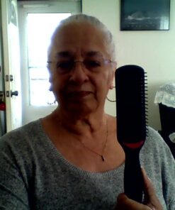 Revlon Hair Straightening and Styling Brush | Great for Second Day Styling (4-1/2 in) 50 61v6ICtcJrL