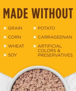 Instinct Original Grain Free Real Chicken Recipe Natural Wet Canned Cat Food, 5.5 Ounce (Pack of 12) 5.5 Ounce (Pack of 12) 23 61v6b oj5aL