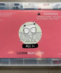 JoyNote Classroom Magnetic Letters Kit 234 Pcs with Double-Side Magnet Board - Foam Alphabet Letters for Kids Spelling and Learning 29 61v7Ag0smvL