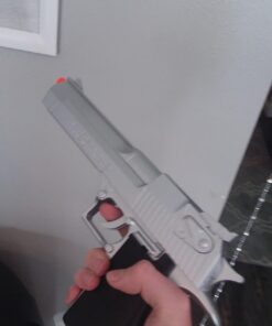Desert Eagle Spring Powered Airsoft Pistol Silver 29 61v8y4LhC4L