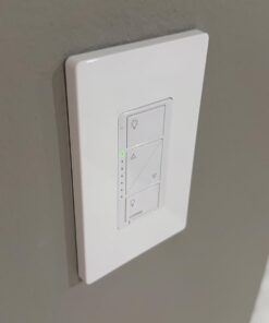 ENERLITES Screwless Decorator Wall Plates Child Safe Outlet Covers, Size 1-Gang 4.68" H x 2.93" L, Unbreakable Polycarbonate Thermoplastic, SI8831-W-10PCS, Glossy, White, 10 Count Standard Size 31 61vAl0e9UCL