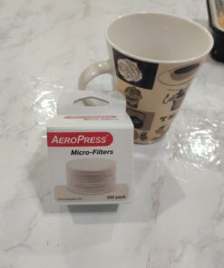 AeroPress Replacement Filter Pack - Microfilters For AeroPress Coffee And Espresso Maker - 2 Pack (700 count) 2 Pack, 700 Filters 42 61vBNpmi6fL