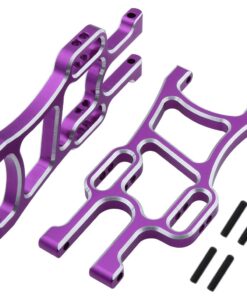 Alternative view of Hobbypark 108019 108819 Aluminum Front Lower Arms (L/R) Purple for 1/10 Scale Redcat Volcano Epx/epx PRO Exceed RC Infinitive Monster Truck 08005 Upgrade Parts