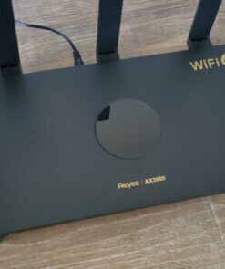 Reyee AX3000 Wi-Fi 6 Router, Dual Band Internet, 802.11ax Wireless, Coverage up to 3,000 Sq. Ft., Gigabit Wan Aggregation, WPA3, Smart VPN for Large Home (RG-E4), 2023 Release 66 61vCF1p2cWL