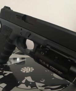 TALON Grips Adhesive Pistol Grip Compatible with Glock 17, 19X, 22, 24, 31, 34, 35, 37 - Made in The USA Previous Generation Rubber-Black 61 61vCa8Xs 2L