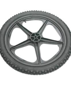 Rubbermaid Commercial M1564200 Big Cart Replacement Wheel, Black