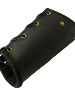 Armor Venue: Knights Leather Battle Arm Guard Bracers Medieval Armor Costume Black 12 61vEu5goKJL