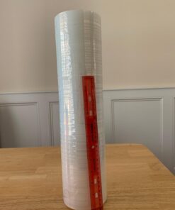 Stretch Wrap Industrial Strength Extra Thick 18" 1100 SqFt 80 Gauge (20 Micron) 1 Pack, Shrink Wrap Roll for Moving Supplies, Furniture, Pallets, Plastic Wrap for Packing, Heavy Duty Stretch Film Clear 36 61vH4FZxUdL