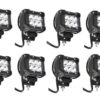 Primeprolight 8Pcs 18W Led Work Light 4 Inches Spot Beam for Off-road, Emergency & Rescue Vehicle, ATV/UTV/Golf cart, Boat & marine, Agriculture Vehicle, Mining and Heavy Equipment 9 61vHdjgYT8L