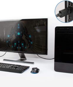 Cable Matters Unidirectional DisplayPort to HDMI Cable 6 ft, Gold-Plated DP to HDMI Cable, Display Port to HDMI Adapter Cable, 6 Feet 17 61vK7k77JBL