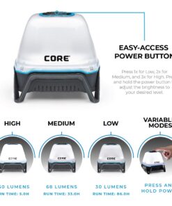 CORE 750 Lumen Rechargeable Camping Emergency Lantern with USB Output, Charges Phones 750 Lumens 11 61vKBnrswtL