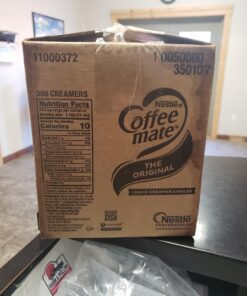 Nestle Coffee mate Coffee Creamer, Original, Liquid Creamer Singles, Non Dairy, No Refrigeration, Box of 360 43 61vLrGRs6L