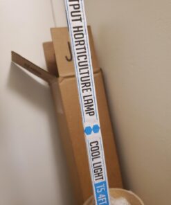 VIVOSUN T5 Grow Light Bulbs 54W 6500K HO Fluorescent Tubes Light Bulbs, Cool White T5 Bulb for 46 Inches T5 Light Fixtures, T5 Grow Lights for Indoor Plants, Pack of 5 54.0 Watts 36 61vNgXqzapL