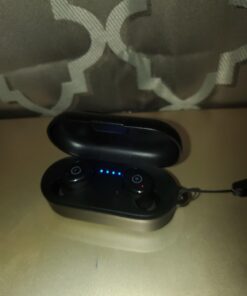 TOZO T10 Bluetooth 5.3 Wireless Earbuds with Wireless Charging Case IPX8 Waterproof Stereo Headphones in Ear Built in Mic Headset Premium Sound with Deep Bass for Sport Black Small Classic Edition 62 61vNhSXeLzL