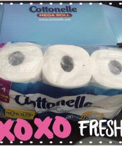 Cottonelle CleanCare Family Roll + Toilet Paper, Bath Tissue, 18 Toilet Paper Rolls 31 61vP 2QqQSL