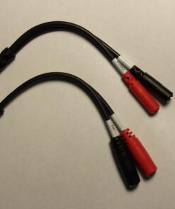 Hosa YMM-261 3.5 mm TRS to Dual 3.5 mm TSF Stereo Breakout Cable, Black 3.5mm TRS to Dual 3.5mm TSF 21 61vPXBhk7hL