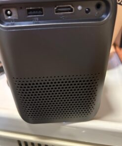 KODAK FLIK HD9 Smart Projector | Mini Black Portable Indoor & Outdoor Movie with Android TV Streaming Apps, Wi-Fi and Bluetooth, Built-In Speakers & Voice Remote | FHD 1080p for Screens Up to 120” 79 61vPe6cSHGL 2