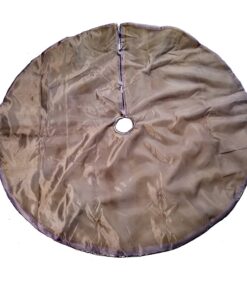 Kurt Adler 48-Inch Silver Satin with Printed Border Treeskirt 11 61vPn rTEWL