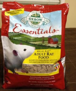 Oxbow Essentials Adult Rat Food - All Natural Adult Rat Food - Veterinarian Recommended- Made in the USA- Rich in Natural Vitamins & Minerals- No Artificial Ingredients- 3 lb. 3 Pound (Pack of 1) 27 61vQ2cNKfxL