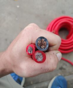 SoundBox Connected 0 Gauge Red Amplifier Amp Power/Ground 1/0 Wire 25 Feet SuperFlex Cable 25' 19 61vQlfwP24L