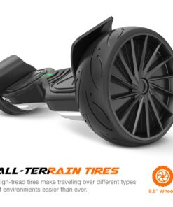 Alternative view of EPIKGO Sport Balance Board Self Balance Scooter Hover Self-Balancing Board - UL2272 Certified, All-Terrain 8.5” Racing Wheels, 400W Dual-Motor, LG Smart Battery, Hover Over Tough Road Condition Space Grey