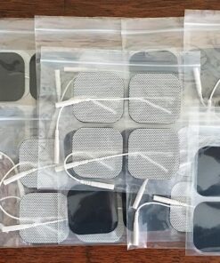 Syrtenty TENS Unit Pads 2"X2" 44 Pcs, 3rd Gen Reusable Latex-Free Replacement Pads Electrode Pads with Upgraded Sticky Electrode Pads Gel and Non-Irritating Design for Muscle Stimulator Electrotherapy 43 61vS5wM3VeL