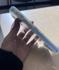 Miracase Glass Series for iPhone 12/12 Pro - Full-Body Rugged Protective Case with Built-in 9H Tempered Glass Screen Protector and Camera Lens Protector - Crystal Clear 17 61vSDVcBRL