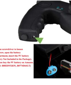 Alternative view of HAUSBELL Listening Device, Scientific Explorer Parabolic Microphone Bionic Ear Electronic Observing Listening Device Digital Device Nature Observing and Listening Device (Headphone Included) Black-headphone Included