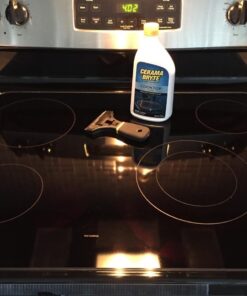Cerama Bryte Removes Tough Stains Cooktop and Stove Top Cleaner for Glass - Ceramic Surfaces, 28 Ounces, 1 Pack 29 61vTKxhKSL