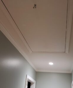 Attic Ease Pweter Rod AEPSP Ladder Pull System Kit Finish, Pewter 37 61vTNeVM5pL