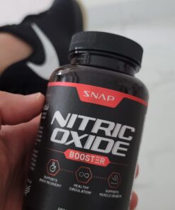 Snap Supplements Nitric Oxide Booster, Performance Formula for Stamina & Endurance, 90 Count 90 Count (Pack of 1) 32 61vX WGHI0L