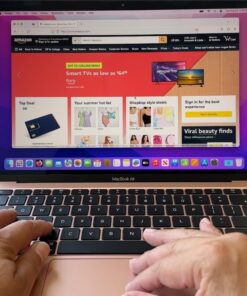 Apple 2020 MacBook Air Laptop M1 Chip, 13” Retina Display, 8GB RAM, 256GB SSD Storage, Backlit Keyboard, FaceTime HD Camera, Touch ID. Works with iPhone/iPad; Gold Without AppleCare+ 52 61vXSMsxB L