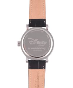 Disney Mickey Mouse Adult Vintage Articulating Hands Analog Quartz Watch Silver, Black 25 61vXke 8b8L
