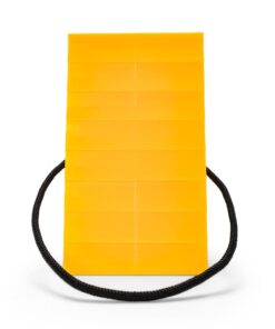 Camco 44472 Wheel Chock With Rope For Easy Removal, Helps Keep Your Trailer or RV In Place (Pack of 1), Yellow 1 Count (Pack of 1) 10 61vXps6PrCL