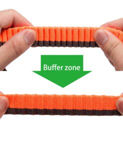 Alternative view of SGODA Hands Free Dog Leash Bungee Leash Nylon Dog Lead with Soft Padded Waist Belt for Large Dogs,Green Large length 6.5-11Feet Green