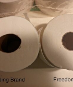 Freedom Living Septic Tank Safe Toilet Tissue (2-Ply, 4 Rolls, 500 Sheets each) For RV, Camping & Marine, Biodegradable,-Natural Alternative to Septic System Treatment Chemicals, Cleaner 4 Count (Pack of 1) 23 61vZGYw7V2L 2