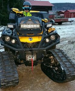 AUXTINGS 12 14 inch 72W Spot Flood LED Light Bar Driving Lights for Boat 4WD JK Wrangler SUV ATV Pickup Truck Boat Ford GMC,DC 12V 24V 15 61vZZQRcPlL