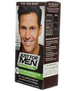 Just For Men Shampoo-In Hair Color - Real Black - 2 pk 2 Count (Pack of 1) 10 61vacIN5B2L