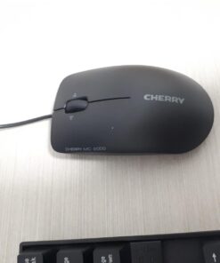 CHERRY MC 2000 - Optical Mouse - Corded - Tilt-Wheel Technology - Symmetrical Design – Black 7 61vb BFBUaL