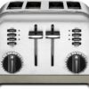 Cuisinart 4 Slice Toaster Oven, Brushed Stainless, CPT-180P1 4 Slice-New 15 61vcC6UMDwL
