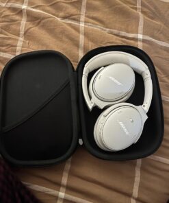 NEW Bose QuietComfort Wireless Noise Cancelling Headphones, Bluetooth Over Ear Headphones with Up To 24 Hours of Battery Life, White Smoke 44 61vcpUY9vJL