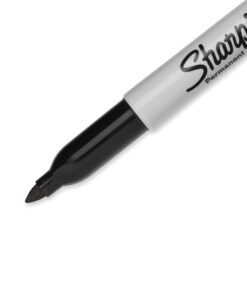 Sharpie Permanent Markers, Fine Point, Black, 12 Count 26 61vd10kXmWL 1