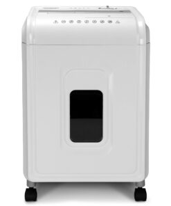 Aurora AU1262XA Anti-Jam 12-Sheet Crosscut Paper and CD/Credit Card Shredder, White/Gray 12-Sheet Crosscut White 20 61veZ6zVIfS