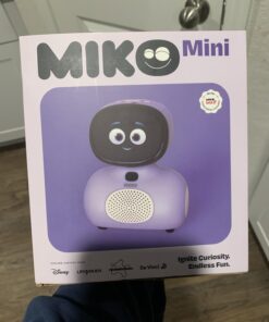 MIKO Mini: AI Robot for Kids | Fosters STEM Learning & Education | Packed with Games, Dance, Singing | Child-Safe Conversational Learning | Best Christmas Gift for Boys & Girls 5-12 Purple 36 61veosT5iNL