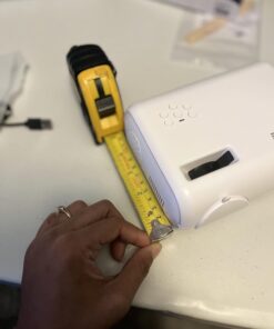 Mini Projector, CLOKOWE 2023 Upgraded Portable Projector with 9000 Lux and Full HD 1080P, Movie Projector Compatible with iOS/Android Phone/Tablet/Laptop/PC/TV Stick/Box/USB Drive/DVD/Game Console 42 61vgxgIoeL