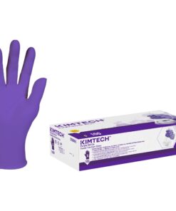 Alternative view of Kimberly-Clark® Safeskin Purple Nitrile Exam Gloves, Small, Purple, Box Of 100