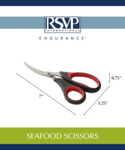 RSVP Endurance Stainless Steel 7 Inch Seafood Scissors 10 61vh9NRLuvL