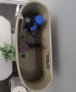 Fluidmaster 502P21 PerforMAX Universal Water-Saving Long Life Toilet Flapper for 2-Inch Flush Valves, Adjustable Solid Frame Design, Easy Install, Red, 1 pack 26 61vhKopoIiL