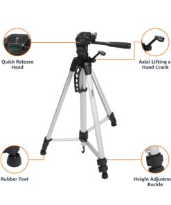 Amazon Basics 60-Inch Lightweight Tripod With Bag, Black 53 61viszZSKvL